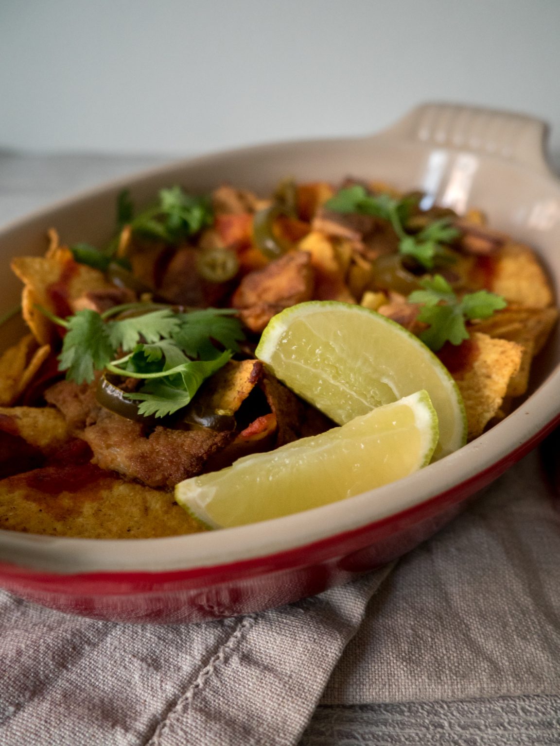 Vegaanista pikaruokaa Nachovuoka Aitoa Arkiruokaa