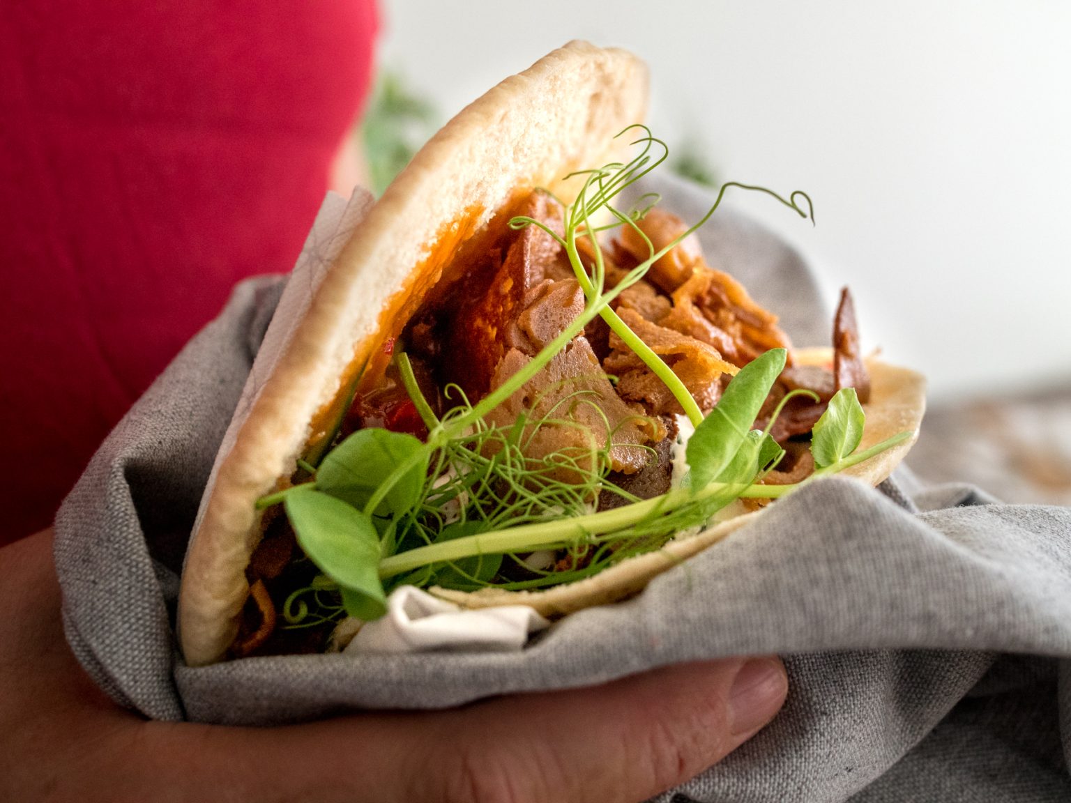 Vebab Vegaanista kebabia Aitoa Arkiruokaa